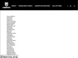 Sites similar to undisputedwbs.com