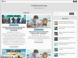 Sites similar to undistractedapp.site