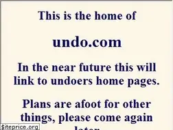 Sites similar to undo.com