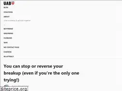 Sites similar to undoabreakup.com