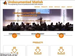 Sites similar to undocumentedmatlab.com