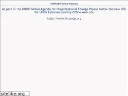 Sites similar to undp.org.lb