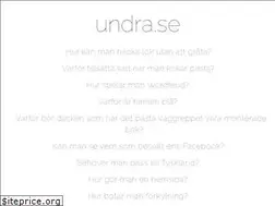 Sites similar to undra.se