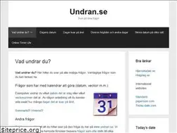 Sites similar to undran.se