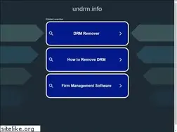 Sites similar to undrm.info
