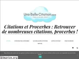 Sites similar to une-belle-citation.com