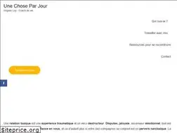Sites similar to une-chose-par-jour.com