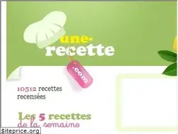 Sites similar to une-recette.com