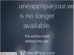 Sites similar to uneappliparjour.wordpress.com