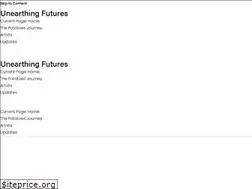 Sites similar to unearthingfutures.org