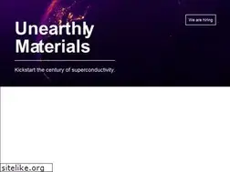 Sites similar to unearthlymaterials.com