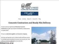 Sites similar to uneedconcrete.com