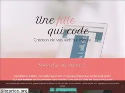 Sites similar to unefillequicode.com