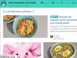 Sites similar to unemanettealamain.fr