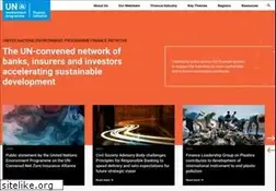Sites similar to unepfi.org