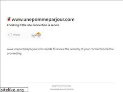 Sites similar to unepommeparjour.com