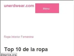 Sites similar to unerdwear.com