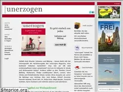 Sites similar to unerzogen-magazin.de