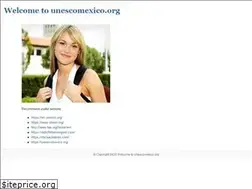 Sites similar to unescomexico.org