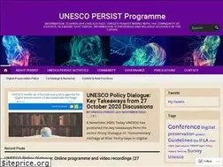 Sites similar to unescopersist.org