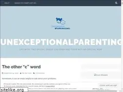 Sites similar to unexceptionalparenting.com