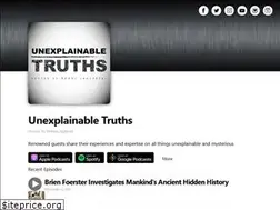 Sites similar to unexplainabletruths.com