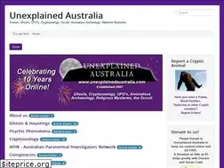 Sites similar to unexplainedaustralia.com