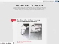 Sites similar to unexplainedmysteries.org
