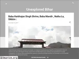 Sites similar to unexploredbihar.blogspot.com