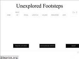 Sites similar to unexploredfootsteps.com