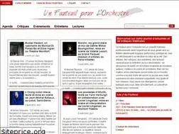 Sites similar to unfauteuilpourlorchestre.com