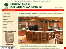 Sites similar to unfinished-kitchen-cabinets.net