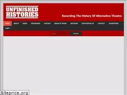 Sites similar to unfinishedhistories.com