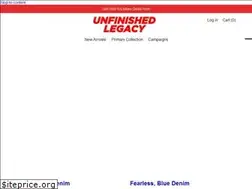 Sites similar to unfinishedlegacy.co