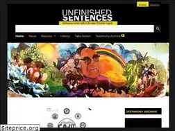 Sites similar to unfinishedsentences.org