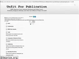Sites similar to unfitforpublication.org.au