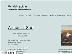 Sites similar to unfoldinglight.net