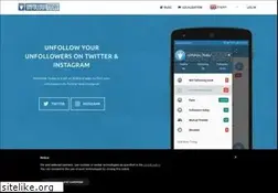 Sites similar to unfollow.today