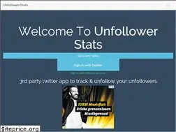 Sites similar to unfollowerstats.com