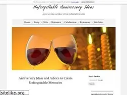 Sites similar to unforgettable-anniversary-ideas.com