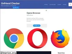 Sites similar to unfriend-checker.com