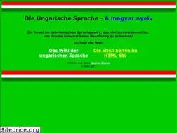 Sites similar to ungarische-sprache.de