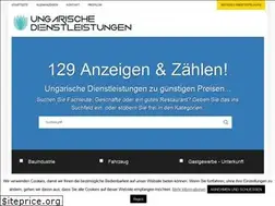 Sites similar to ungarischedienstleistungen.at
