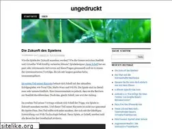 Sites similar to ungedruckt.wordpress.com