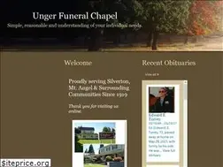 Sites similar to ungerfuneralchapel.com