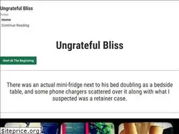 Sites similar to ungratefulbliss.com