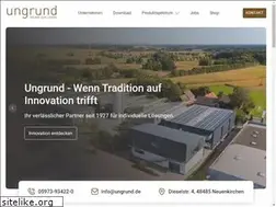 Sites similar to ungrund.de
