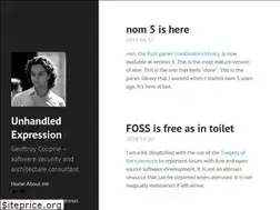 Sites similar to unhandledexpression.com