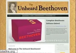 Sites similar to unheardbeethoven.org