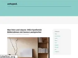 Sites similar to unhyped.de